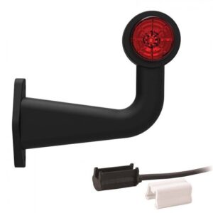 Rechts | LED breedtelamp  | haakse steel | 12-36v | 1,5mm² connector