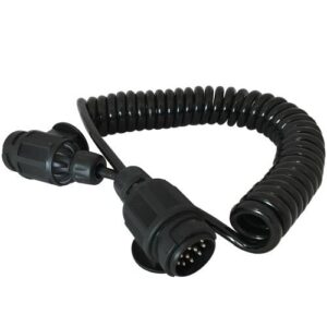 SPIRAALKABEL met 2x 13 Polige stekker 4.5 meter